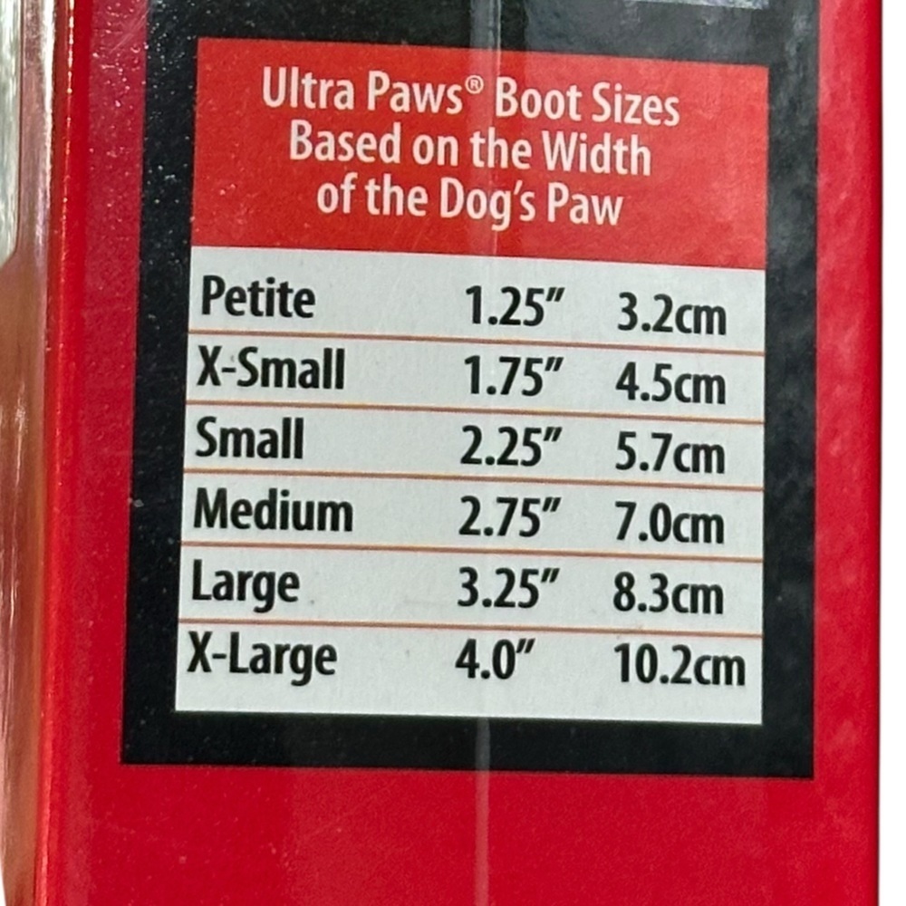 NWT Ultra Paws Durable Dog Boots 4 Pcs Size L - Picture 3 of 8